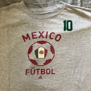 Mexico soccer #10 t shirt